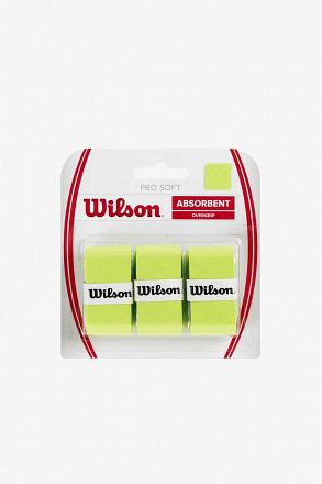 Wilson Pro Soft Overgrip Lime 3 szt.